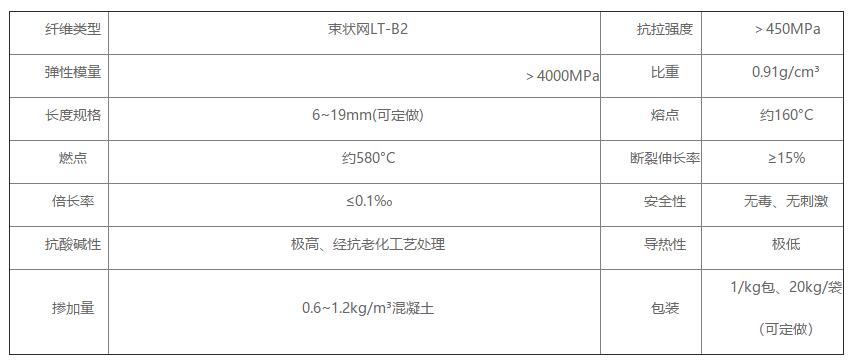 聚丙烯网状纤维